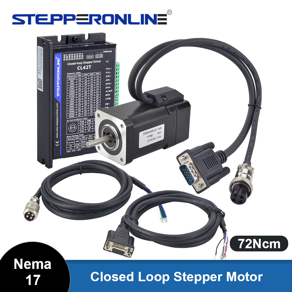 Closed Loop Stepper Motor Nema 17 - STEPPERONLINE TP 시리즈 Nema 17 폐쇄