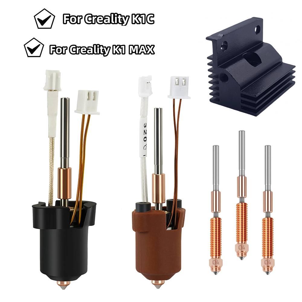 High Flow Ceramic Hotend - Creality K1C K1 MAX 세라믹 가열