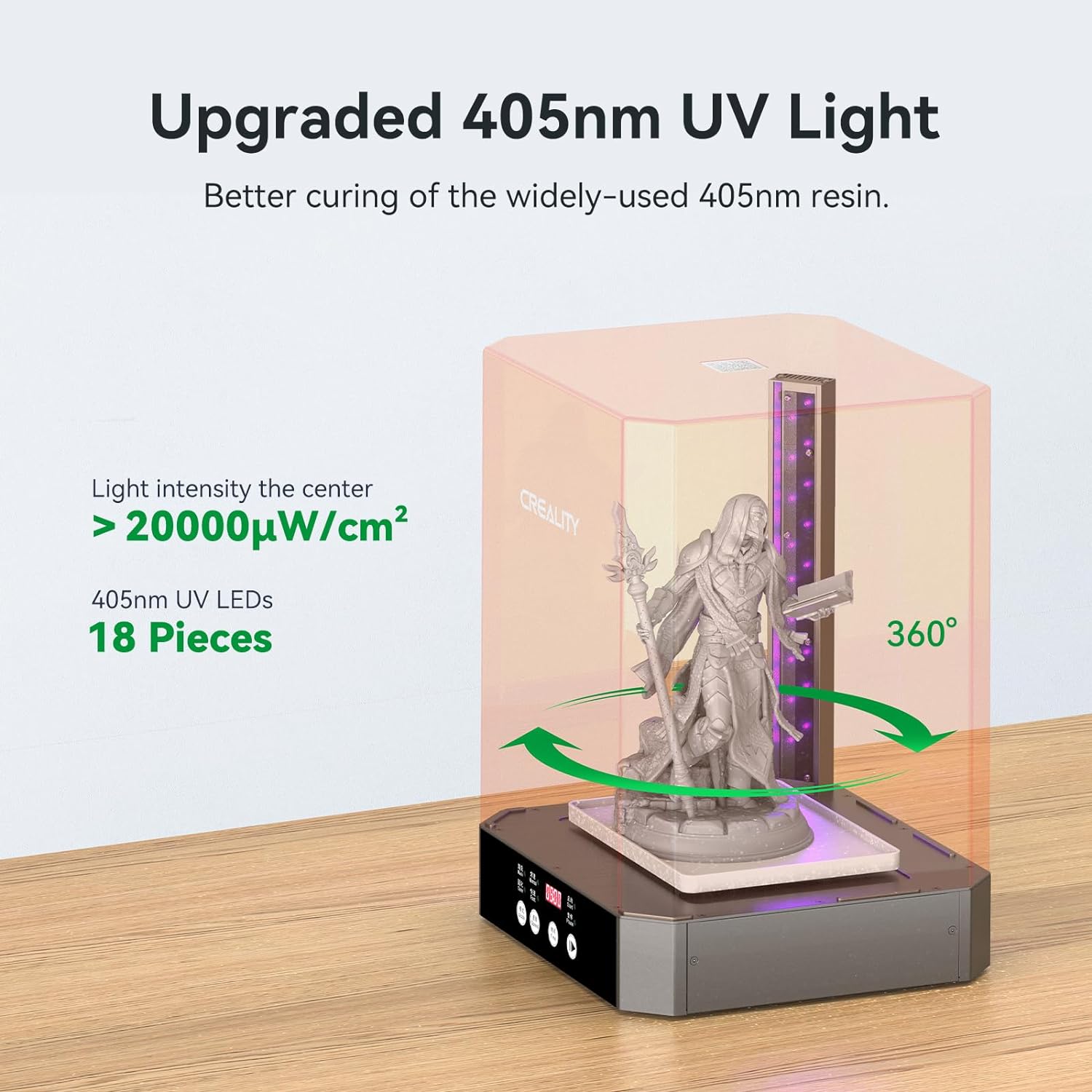 CREALITY UW-03 3D 프린터 레진 세척 및  - Large Resin Wash And Cure Station 리뷰 및 가격
