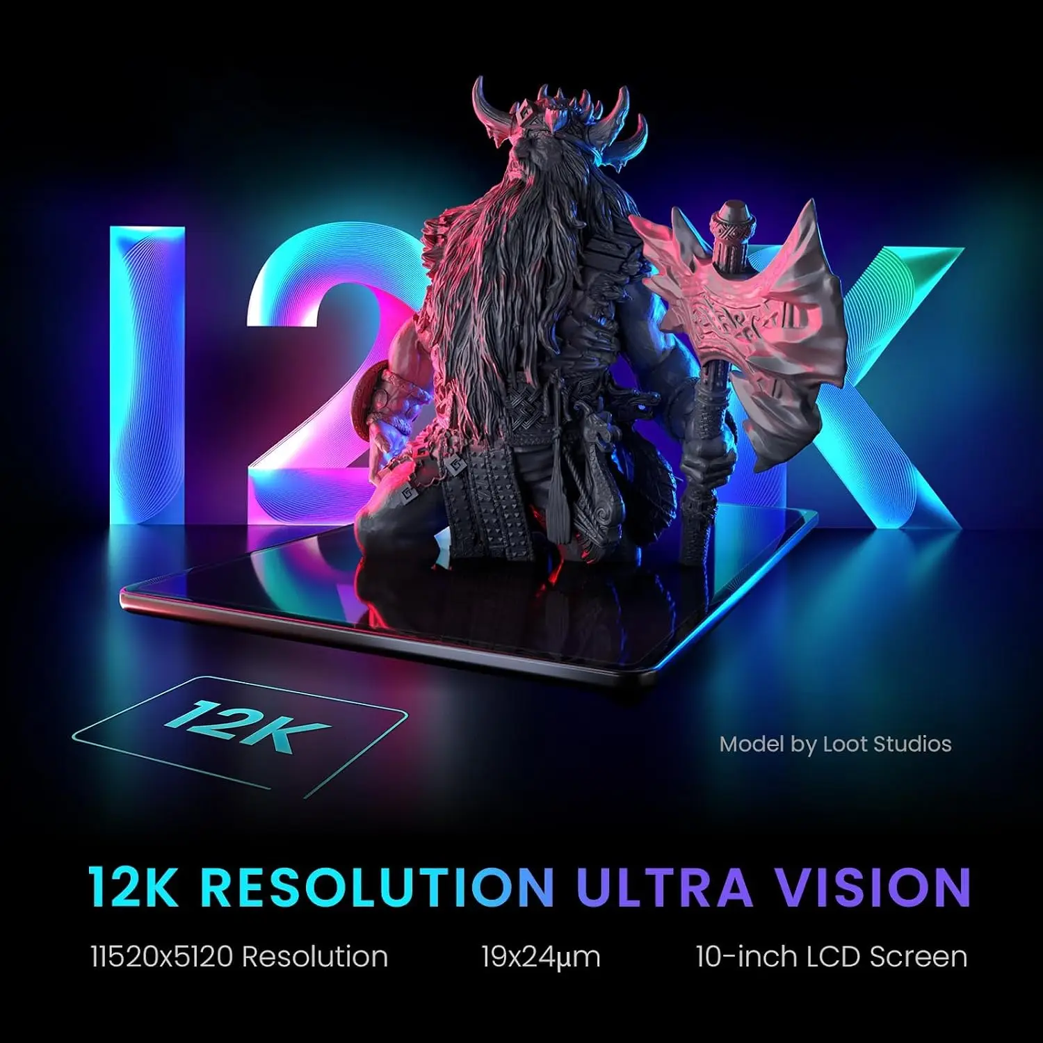 Saturn 3 MSLA 12K 3D 프린터 |   1 - 12K Monochrome Lcd Resin 3D Printer 리뷰 및 가격