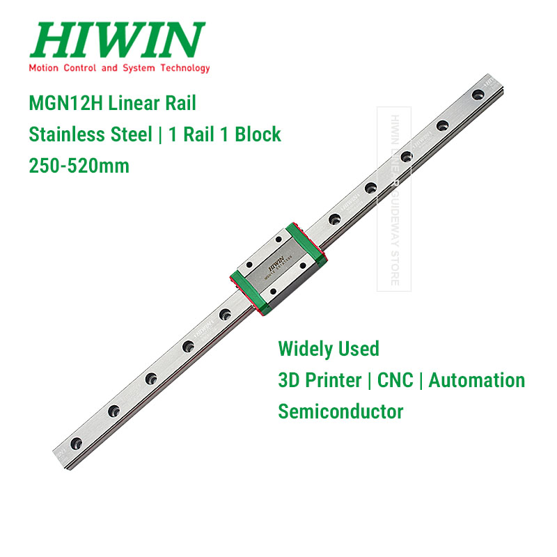 HIWIN MGN12H Z1 HIWIN MGN12 리니 - Linear Rail Mgn12H Set 리뷰 및 가격