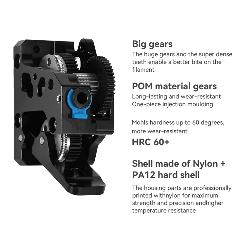 HGX LITE 듀얼 기어 하드 스틸 감속 압출기 고속 - Direct Drive Dual Gear Extruder High Speed 리뷰 및 가격
