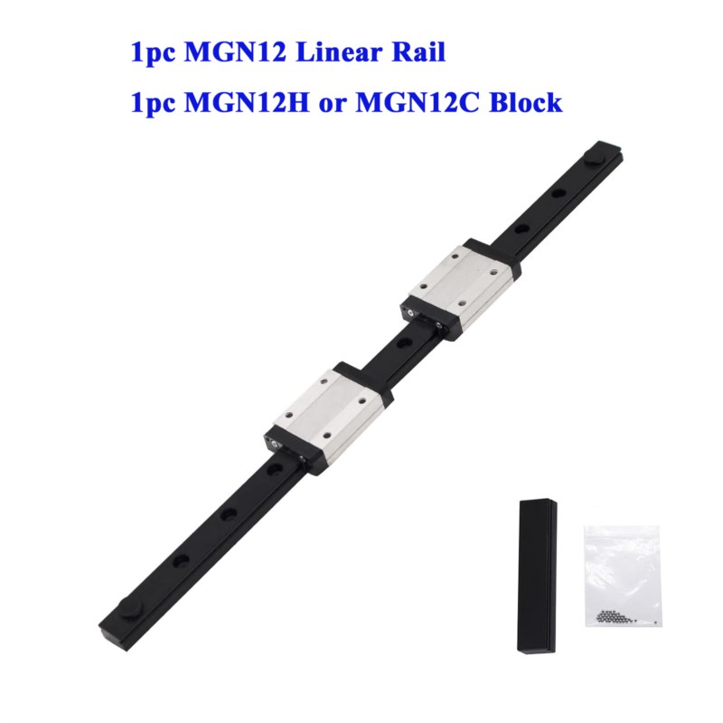 12mm MGN12 선형 슬라이딩 가이드 레일 풀 블랙 - Linear Rail Mgn12H Set 리뷰 및 가격