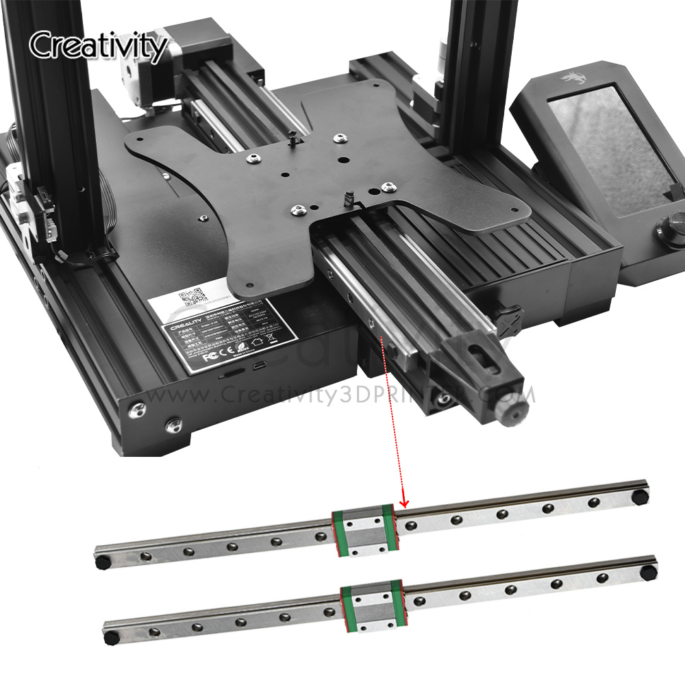 Ender3/V2/ Pro 업그레이드 Y 축 듀얼 선형 - Linear Rail Mgn12H Set 리뷰 및 가격